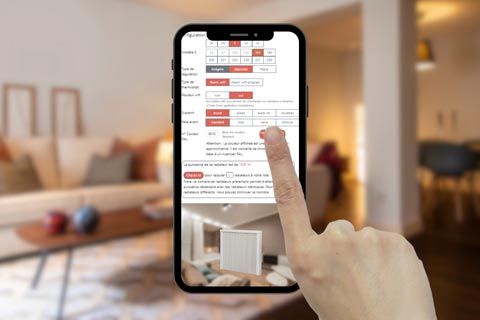Configurateur de radiateurs