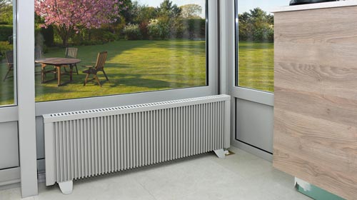 elektrische radiator voor veranda