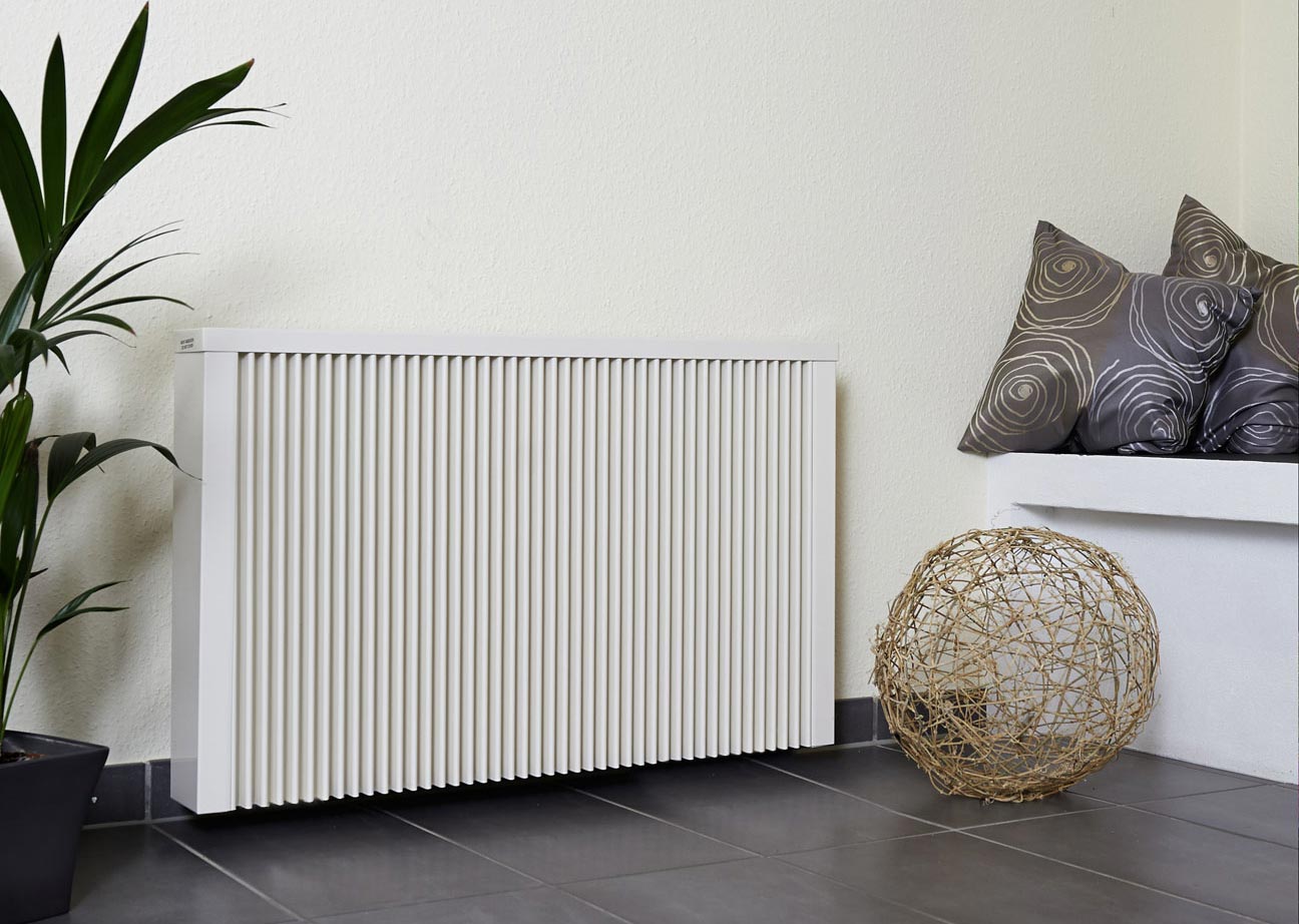 witte elektrische radiator